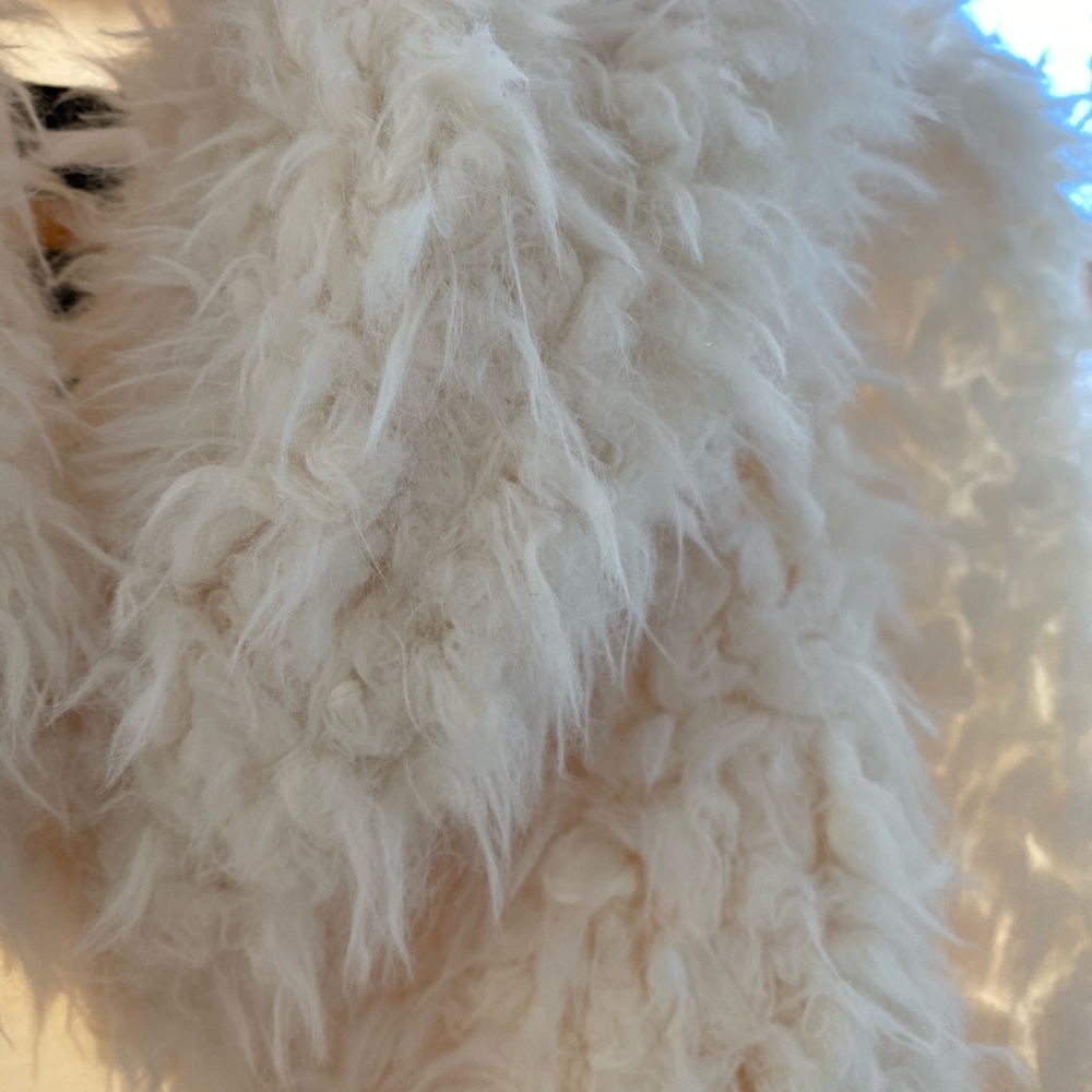 Long off white/ cream vest - Picture 3 of 4